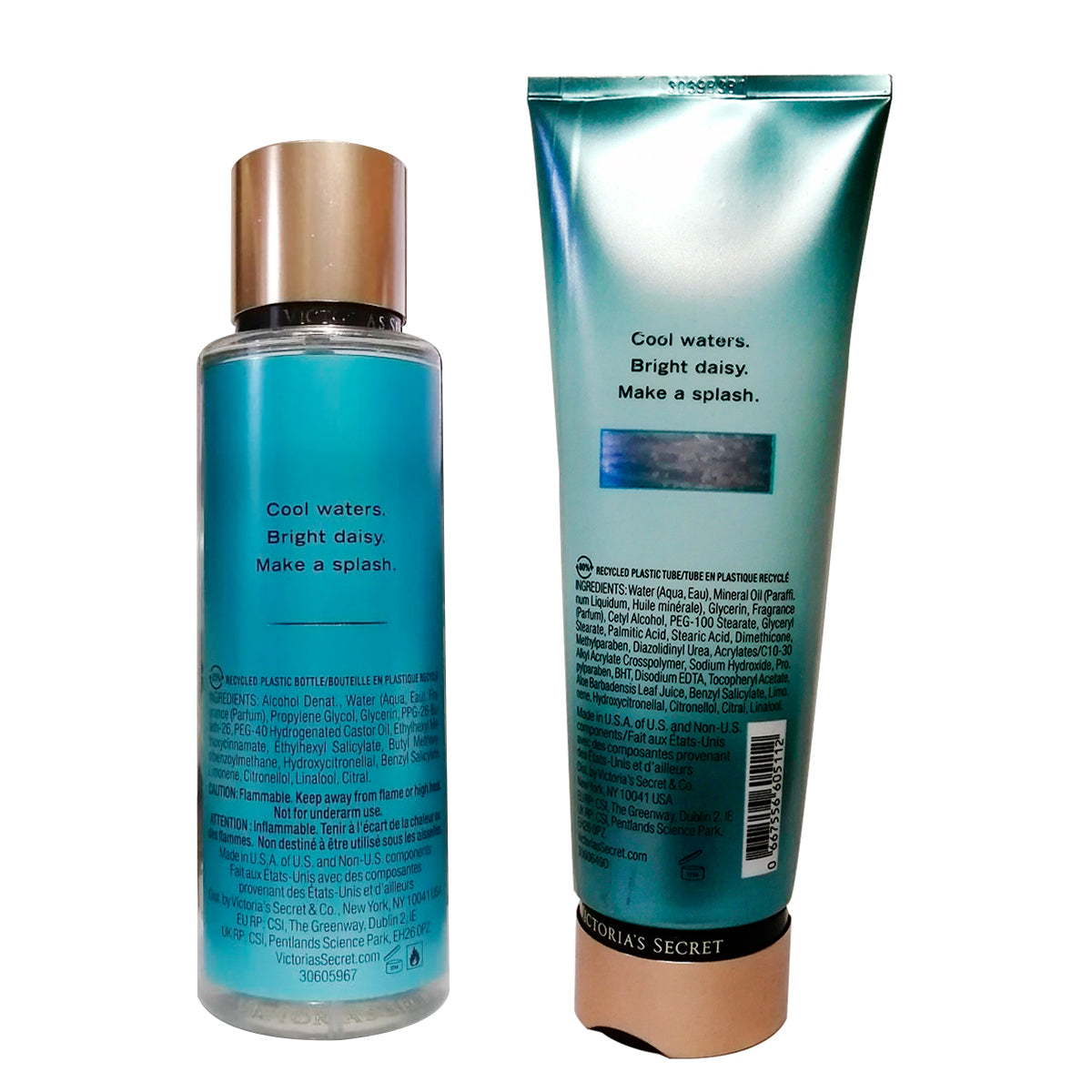 Set Crema y Locion corporal Aqua Kiss Victoria Secret's dama