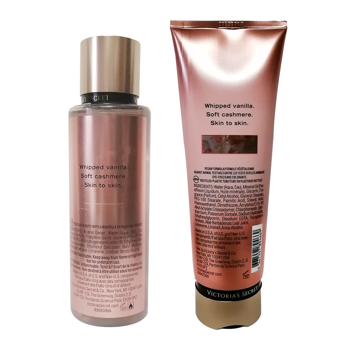 Set Crema y Locion corporal Bare Vanilla Victoria Secret's dama