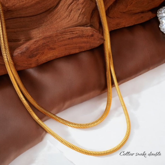 Collar snake double