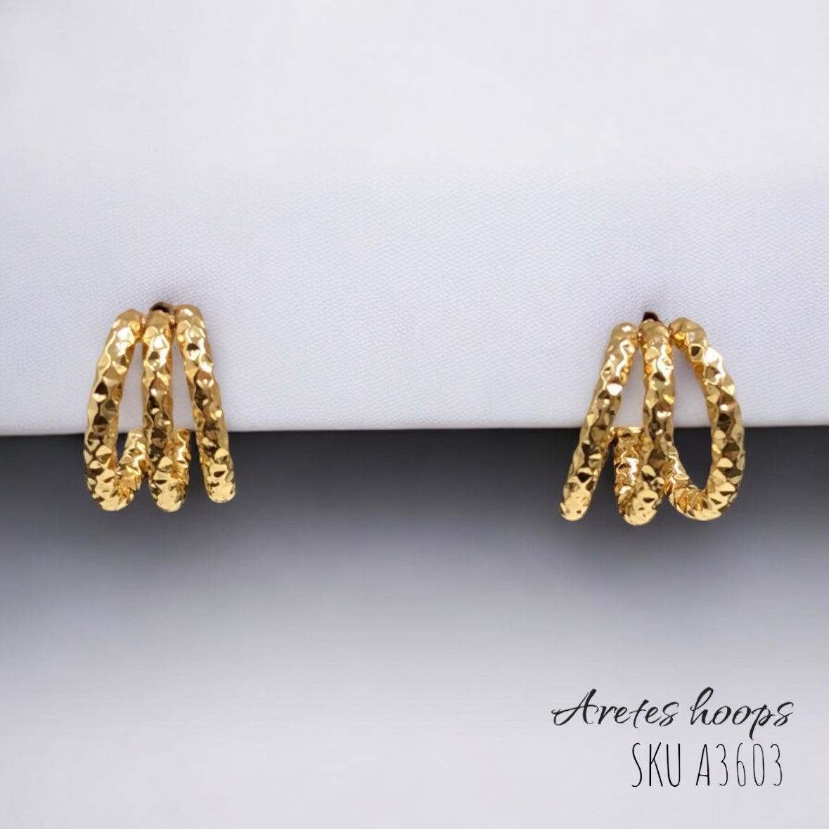 Aretes Hoops Acero Inoxidable