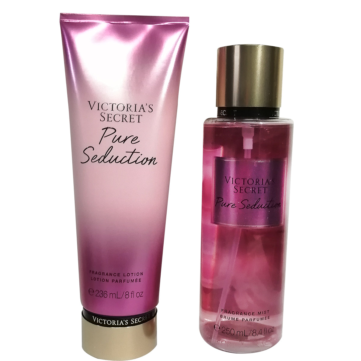 Set Crema y Locion corporal Pure Seduction Victoria Secret's dama