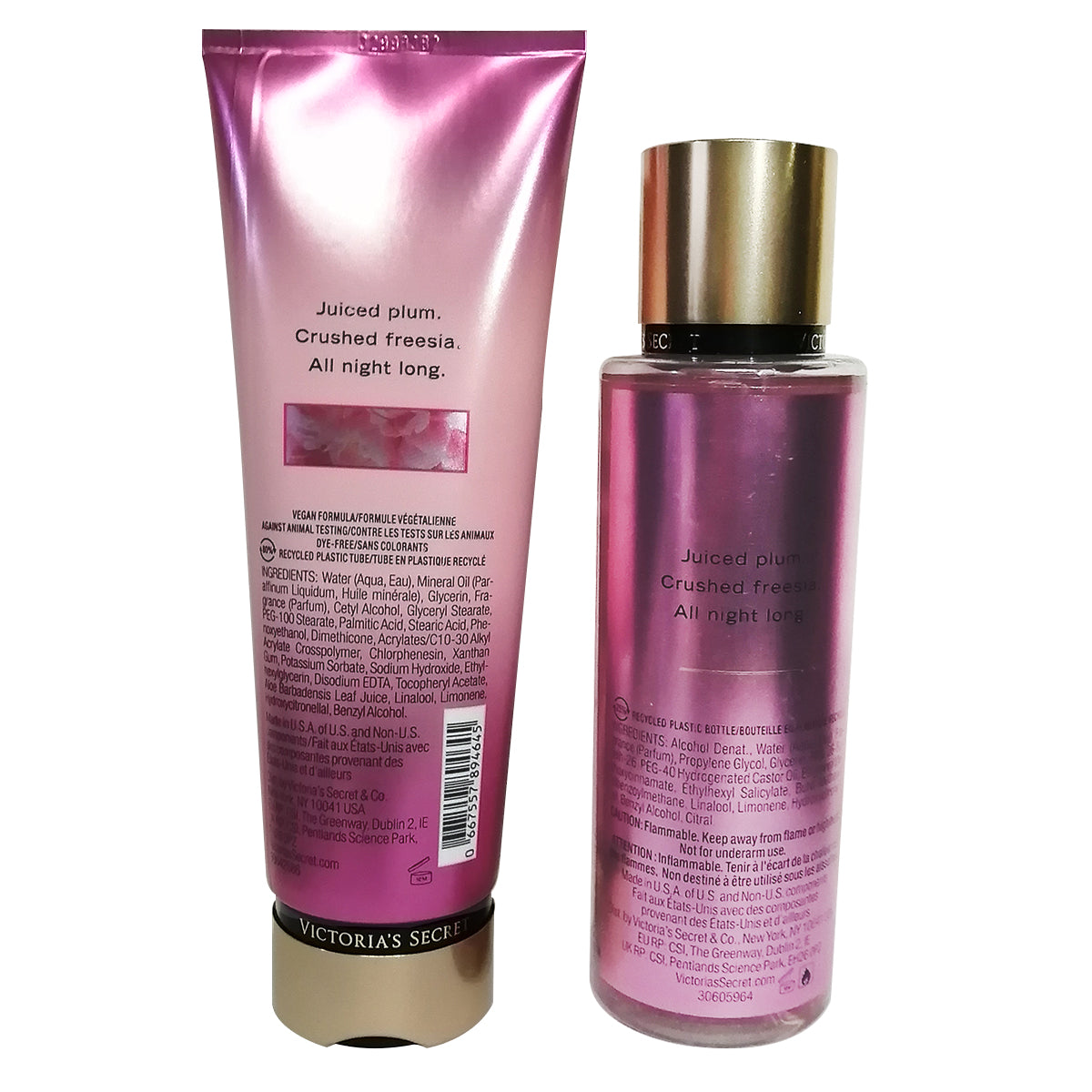 Set Crema y Locion corporal Pure Seduction Victoria Secret's dama