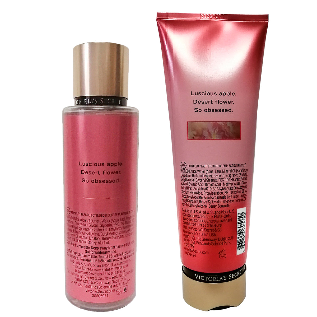 Set Crema y Locion corporal Temptation Victoria Secret's dama