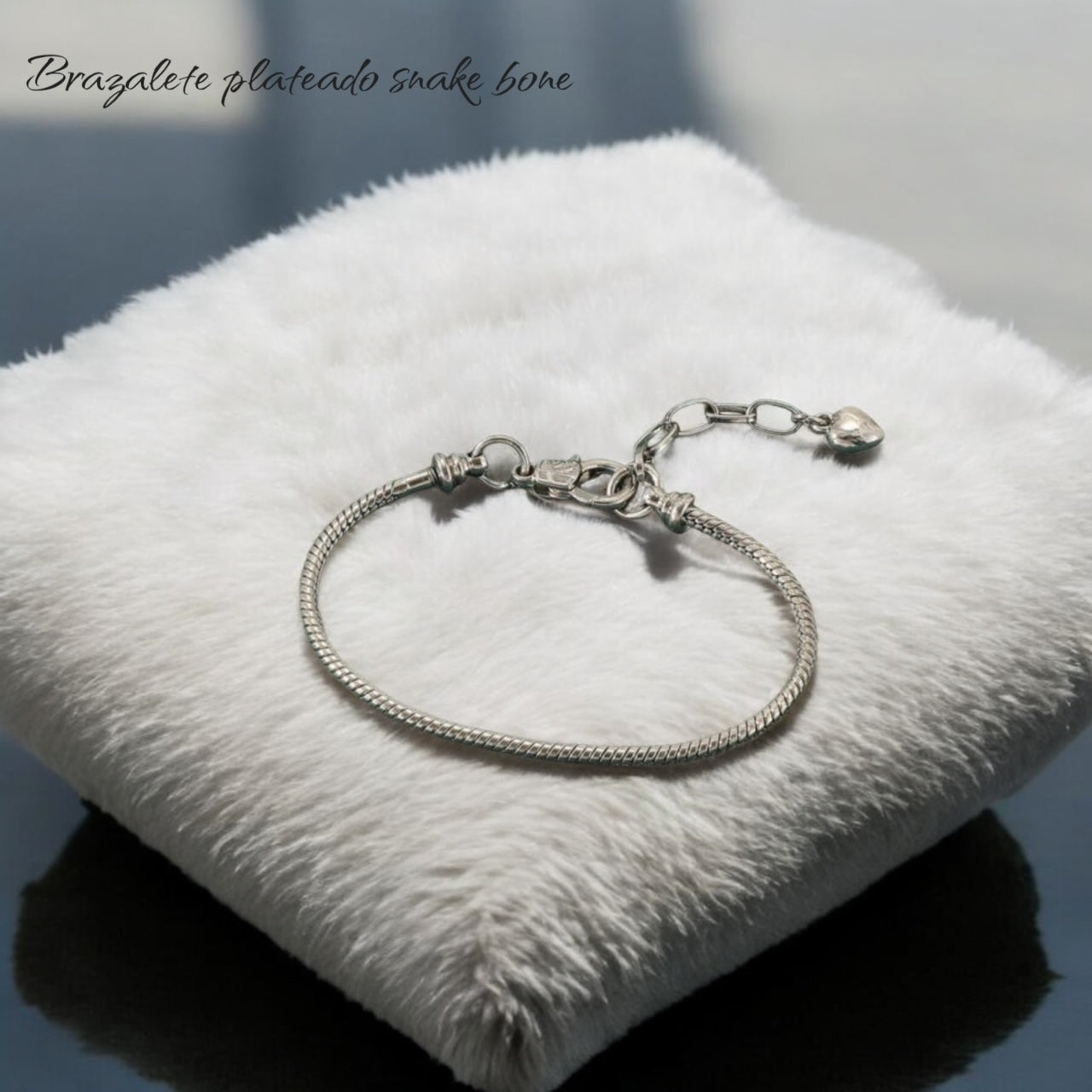 Brazalete snake bone acero inoxidable
