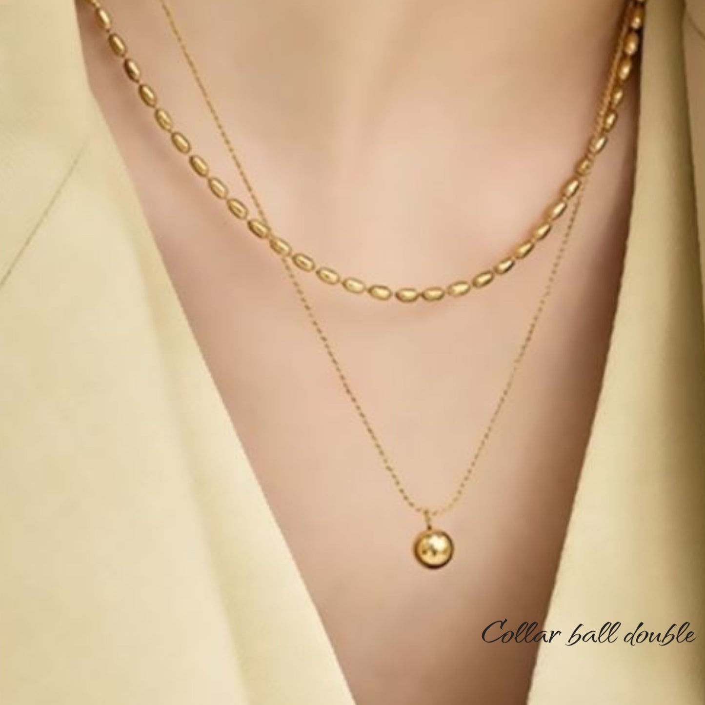 Collar ball double
