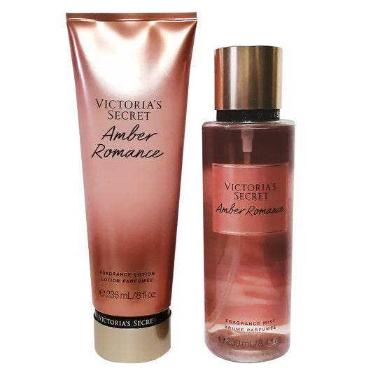 Set Crema y Locion corporal Amber Romance Victoria Secret's dama