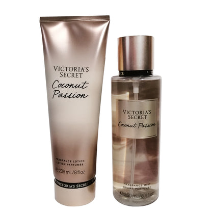 Set Crema y Locion corporal Coconut Passion Victoria Secret's dama