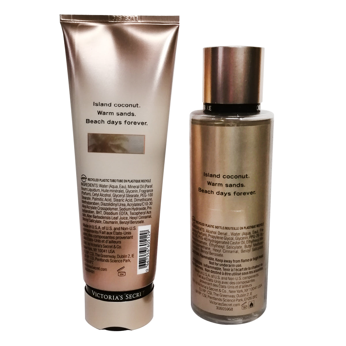 Set Crema y Locion corporal Coconut Passion Victoria Secret's dama