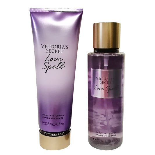 Set Crema y Locion corporal Love Spell Victoria Secret's dama