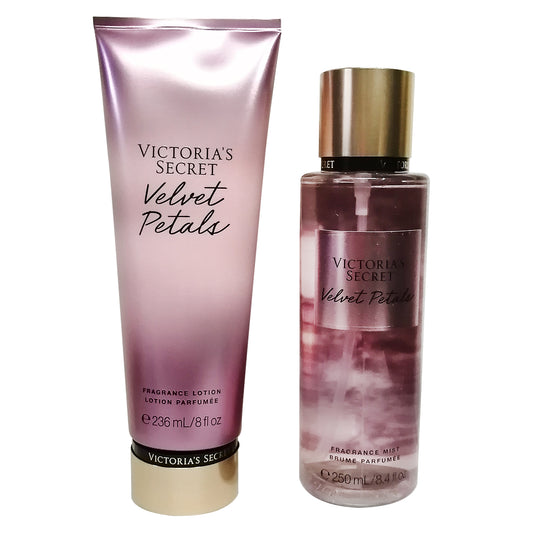 Set Crema y Locion corporal Velvet Petals Victoria Secret's dama