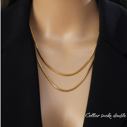 Collar snake double